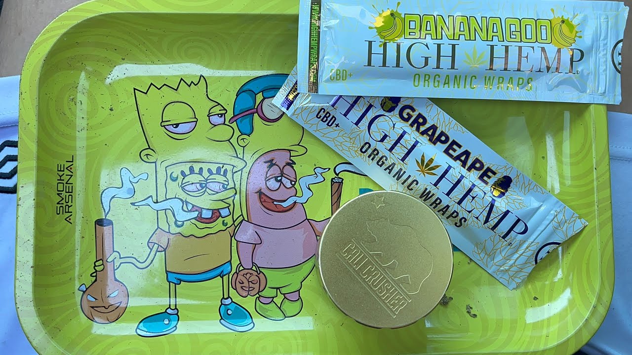 High Hemp Wraps sesh // BANANAGOO & GRAPEAPE