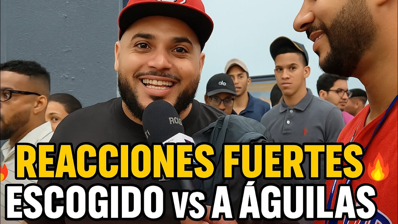REACCIONES DOMINICANOS | ÁGUILAS CIBAEÑAS VS LEONES DEL ESCOGIDO 3/12/2025 | ESTADIO CIBAO