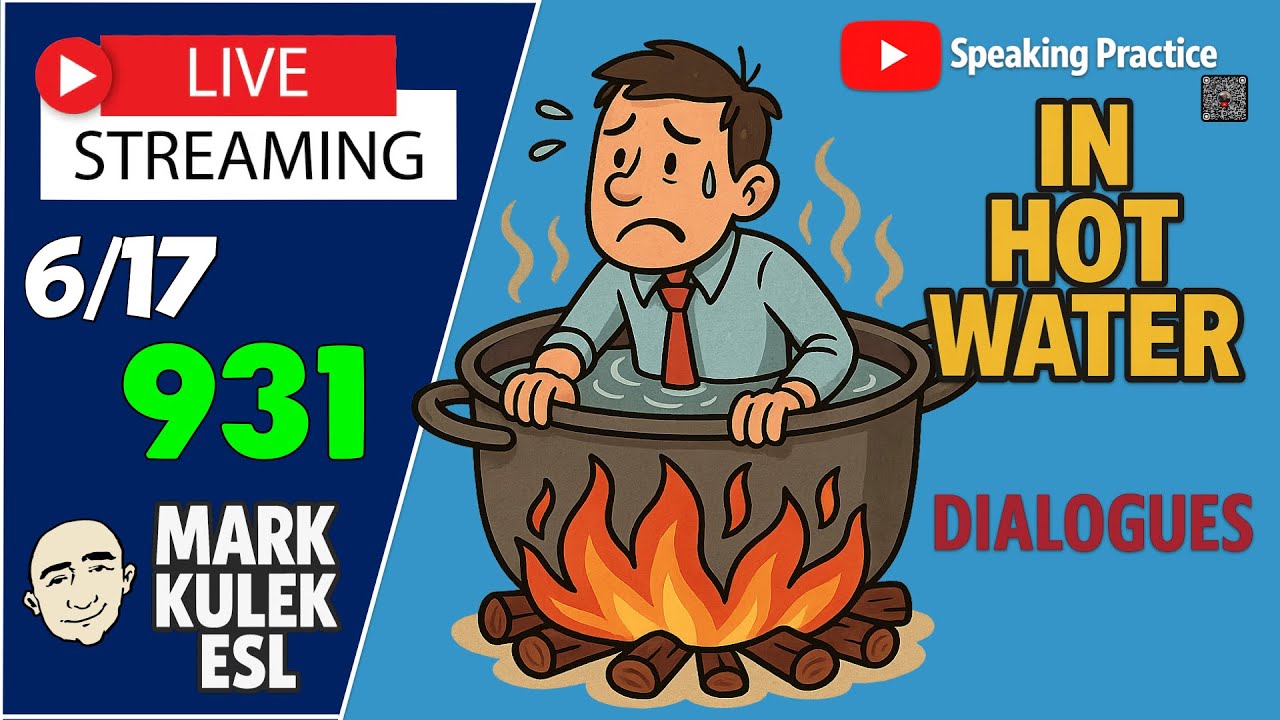 Speak English | Live Stream English Class with Mark Kulek ESL