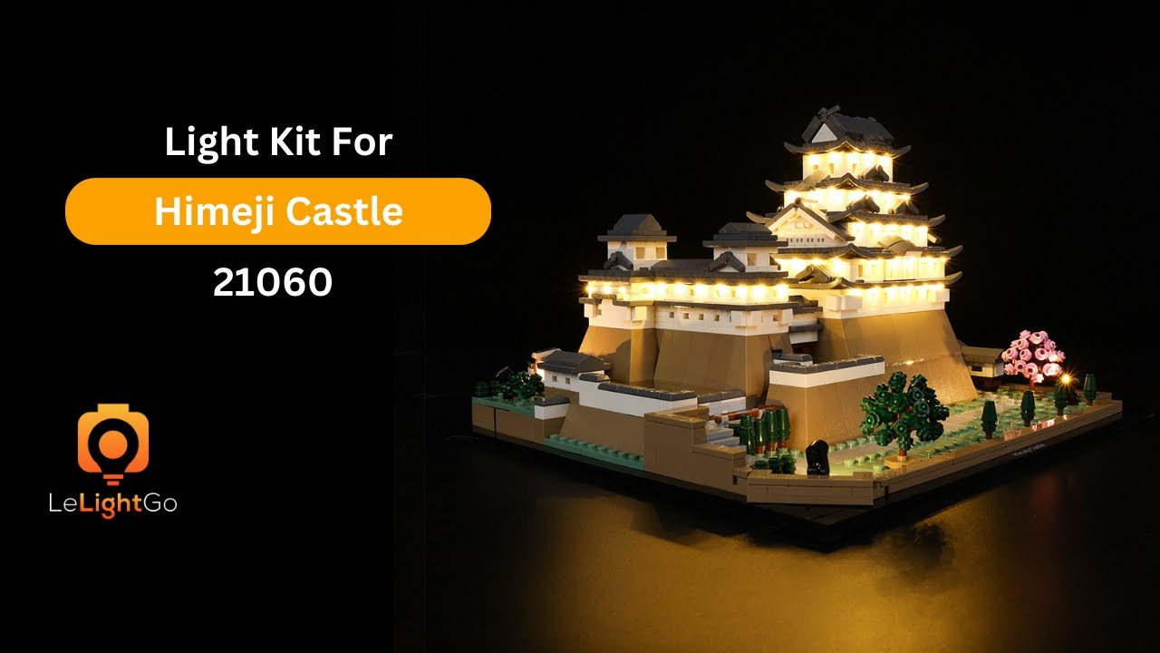Classic Light Kit LEGO Architecture 21060 Himeji Castle For Himeji Castle 21060
