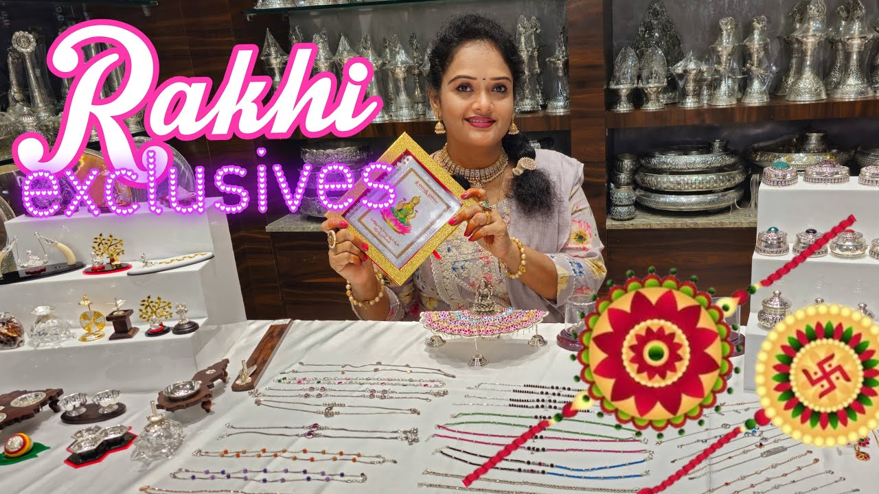 Silver Return gifts | Rakhi Gifts exclusive online shopping