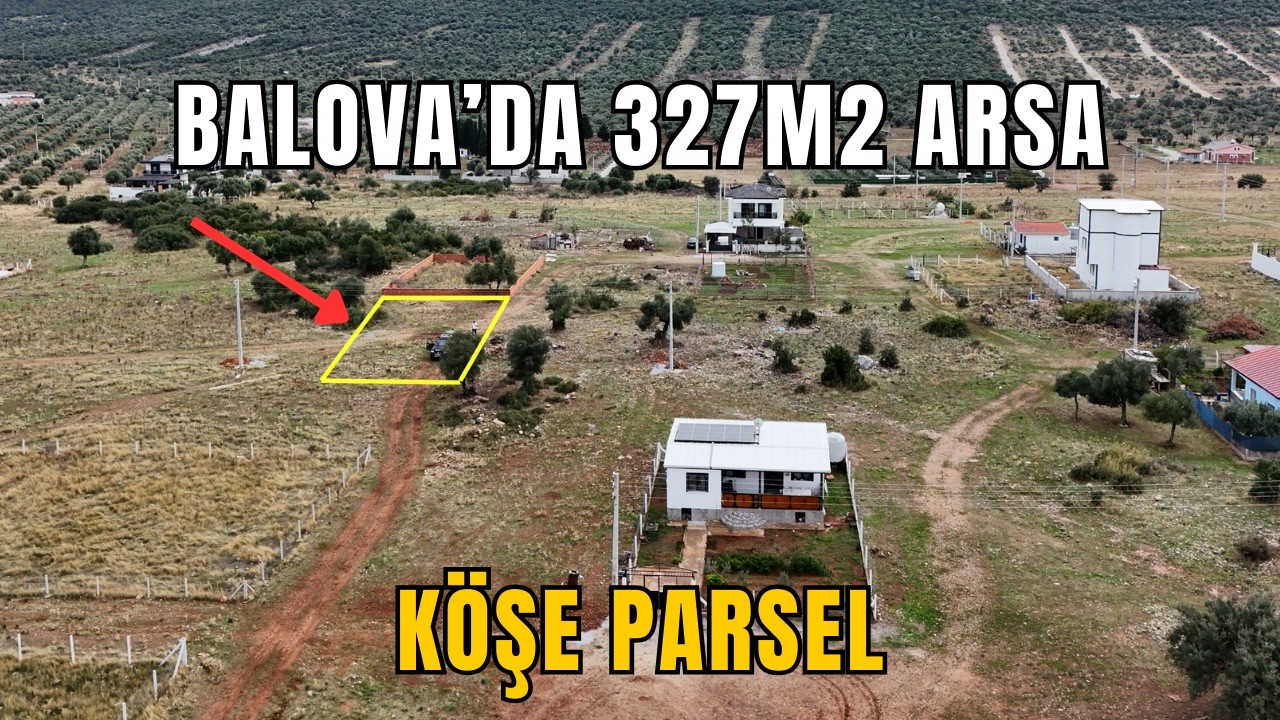 Didim Balova’da Köşe Parsel 327m² Arsa. Detaylı anlatttık.