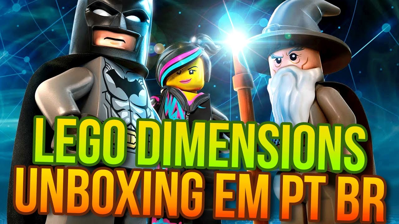 MONTANDO LEGO DIMENSIONS - O STARTER PACK!