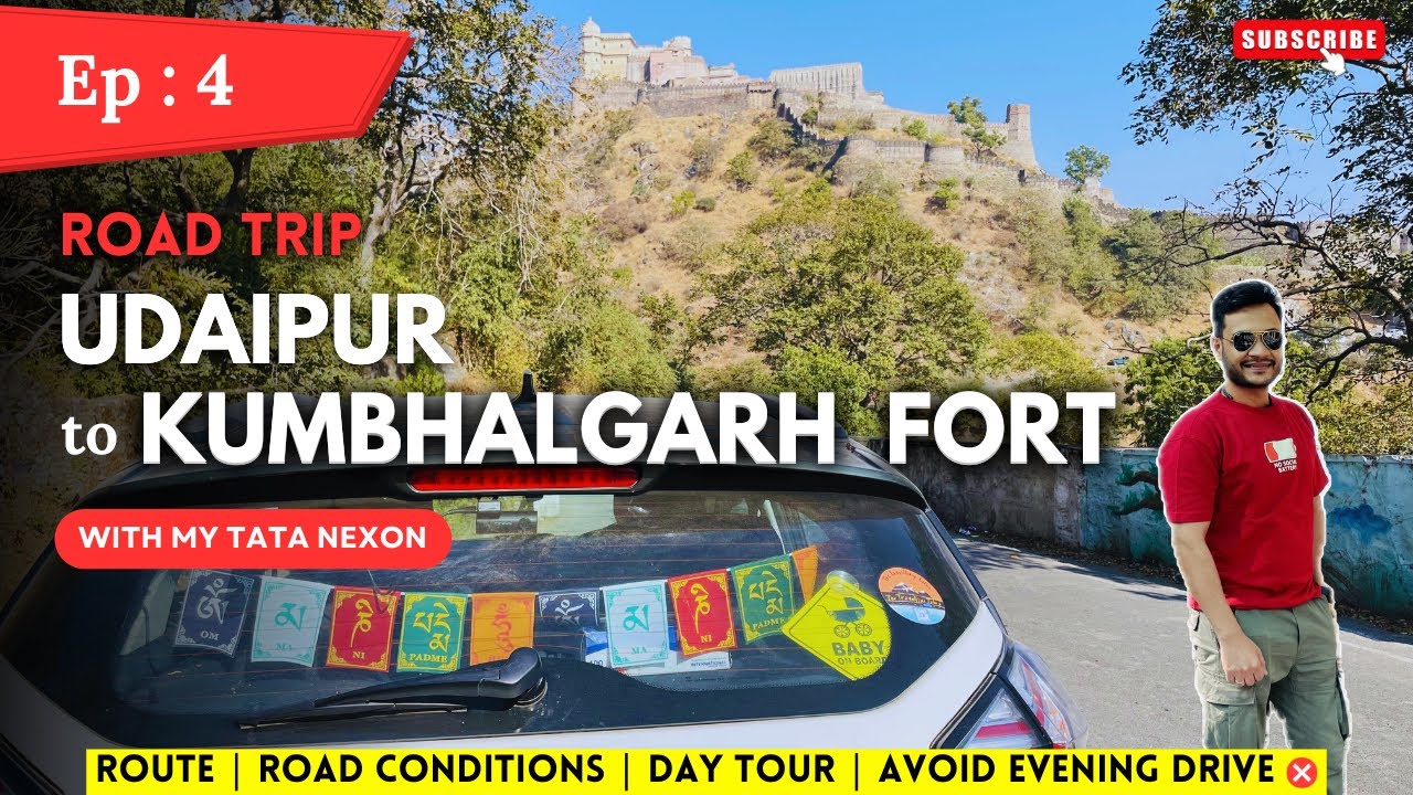 Drive to Kumbhalgarh fort | Birthplace of Maharana Pratap | Udaipur to Kumbhalgarh fort