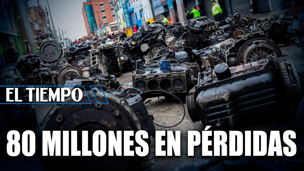 Robo de autopartes en Bogotá: Así operaba el ladrón que causó pérdidas millonarias | EL TIEMPO