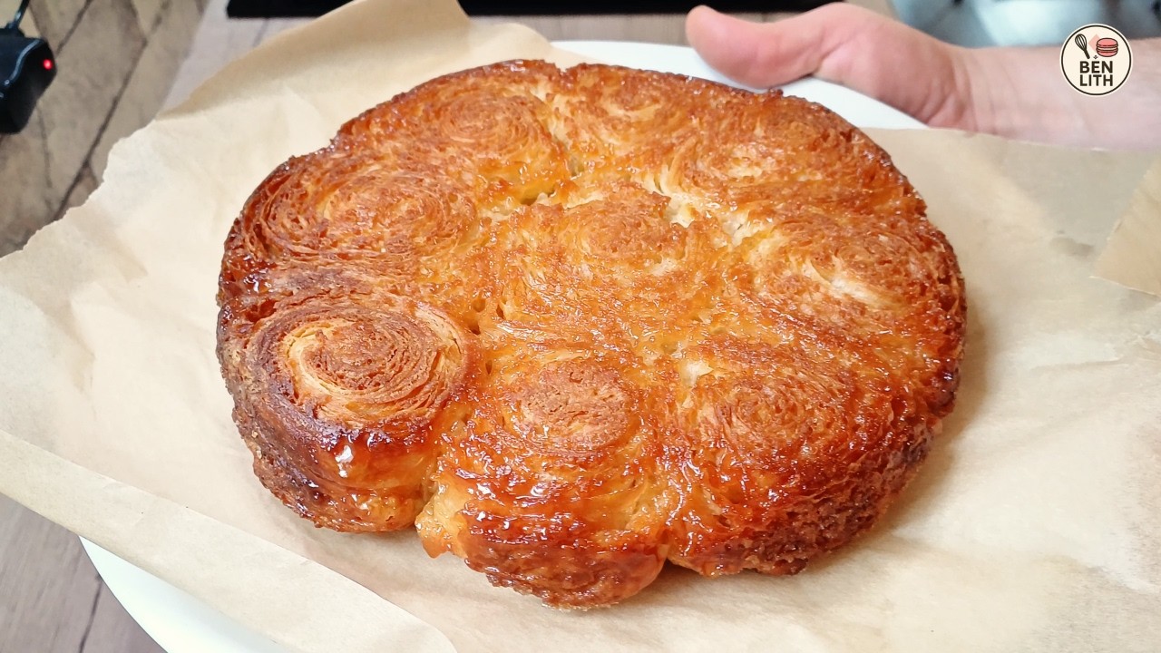 Kouign-Amann Maison : FEUILLETÉ + CARAMÉLISÉ (pas trop sucré, pas trop beurré) | Gâteau breton
