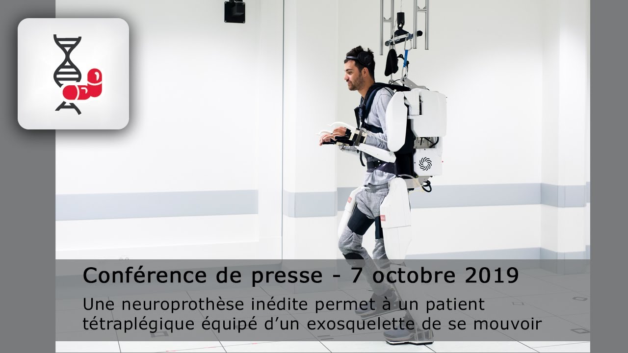 [Conférence] Clinatec - 7/10/19 - Projet BCI exosquelette