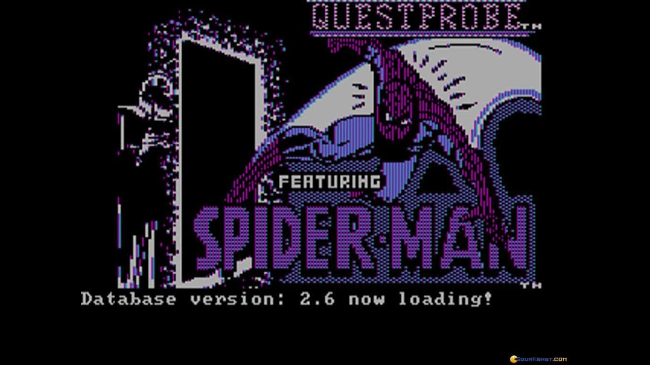 Questprobe Featuring Spider-Man gameplay (PC Game, 1984)