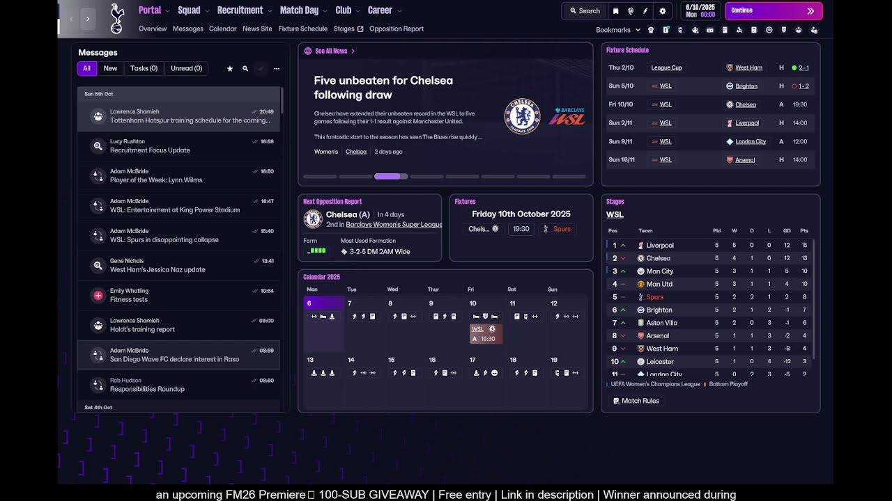 ZanyVerse FM26 Nelly Matchweek 06