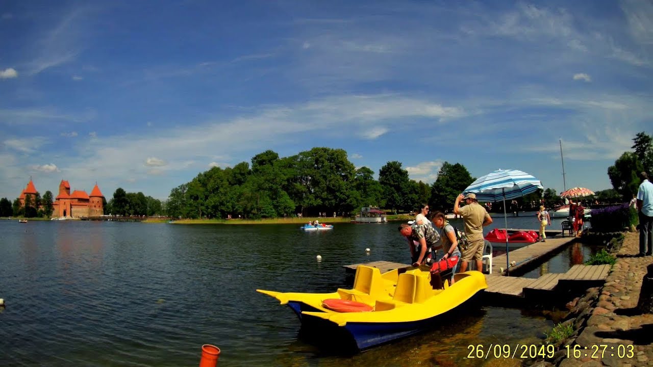Литва. Тракай. Озеро/ Lithuania.Trakai. Lake./ Lietuva.Trakai. Ežeras.