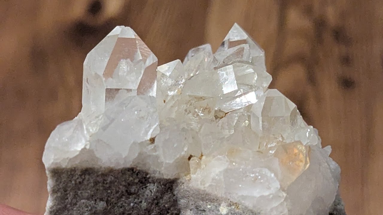 How to clean quartz crystals. Part 1.