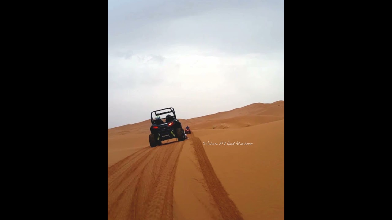 Discover the Sahara desert by performants and confortable ATVs #saharaatvquadadventures