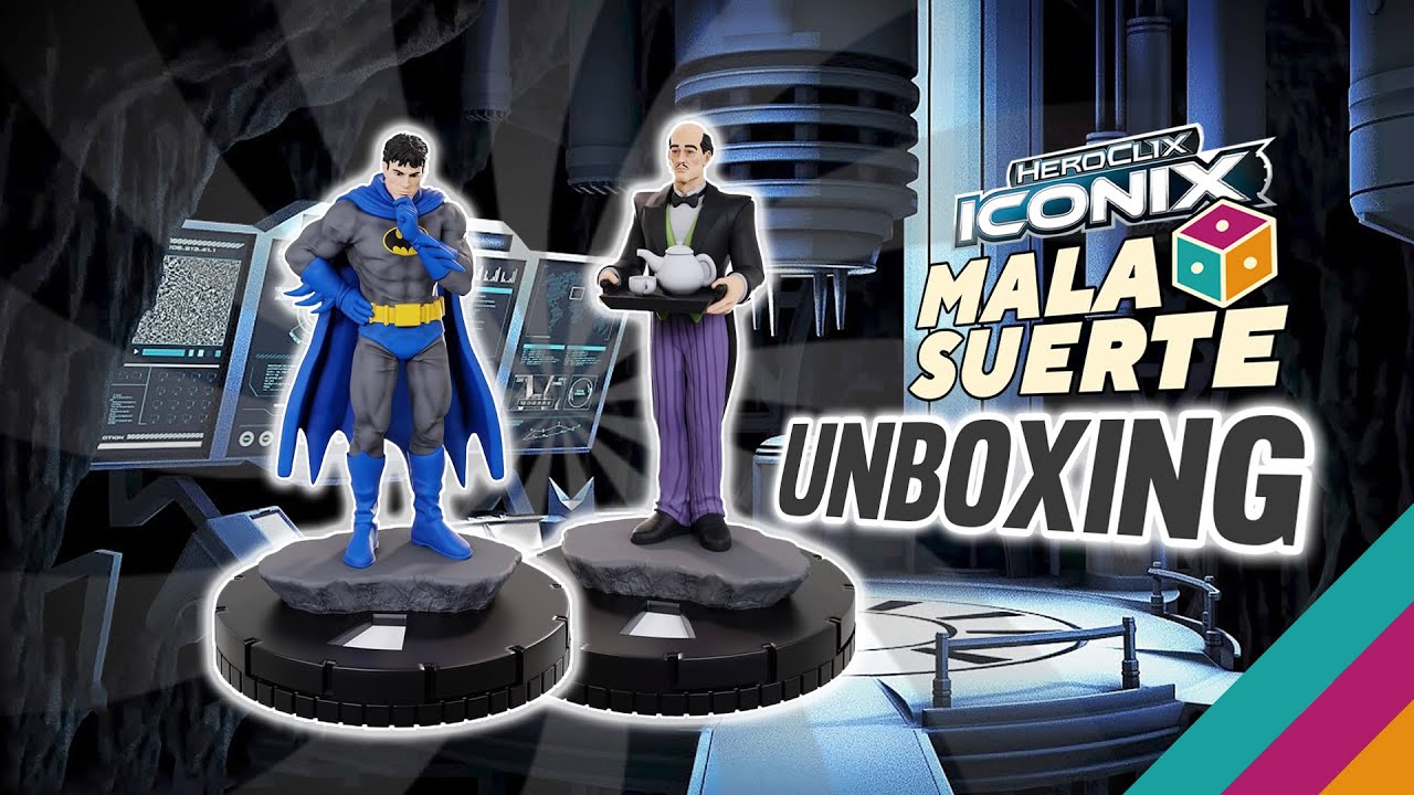 UNBOXING HEROCLIX ICONIX 