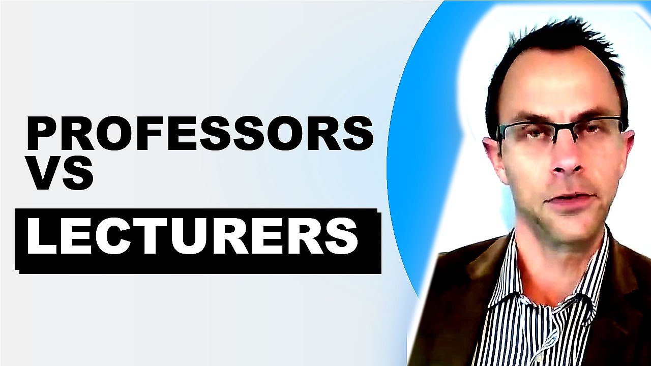 Professors Vs. Lecturers: Academic Showdown - Who Wins?