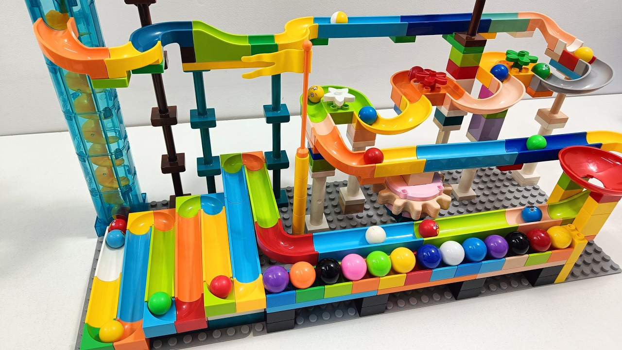 The Smoothest LEGO DUPLO Run I’ve Ever Made (Wait for the Drop!) 🌈