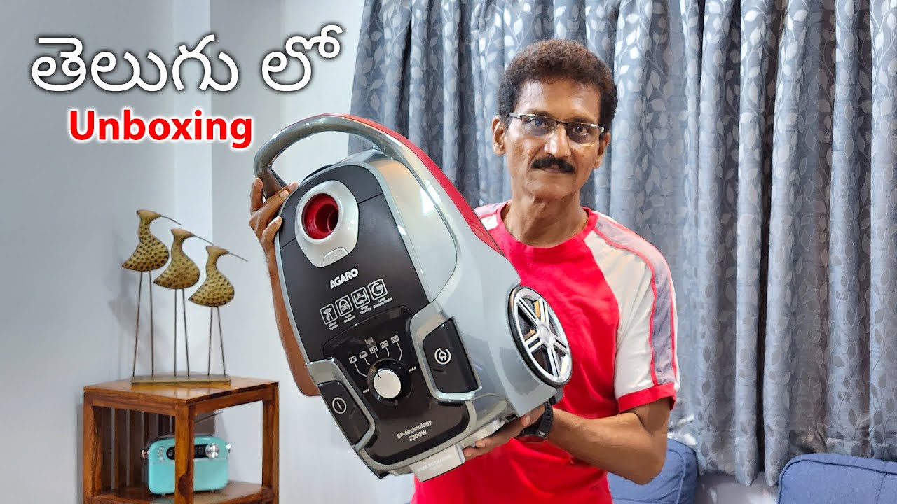 Best Vacuum Cleaner for your Home🤩Unboxing in Telugu...