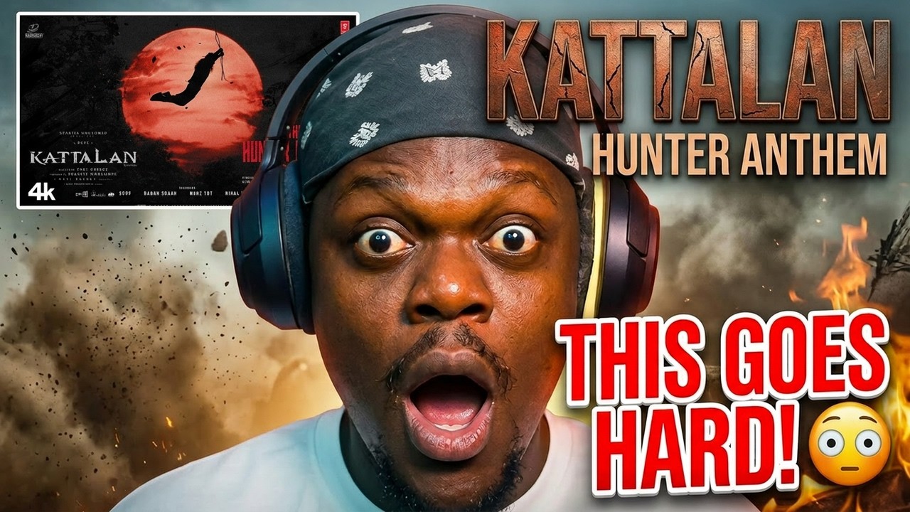 Реакция на KATTALAN &ndash; HUNTER ANTHEM 😳 Это просто бомба! 🇮🇳🇬🇭