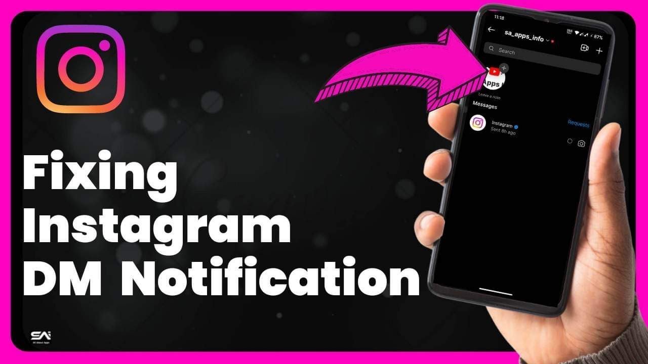 How to Fix Not Getting DM Notifications on Instagram in 2024 | SA Apps Info