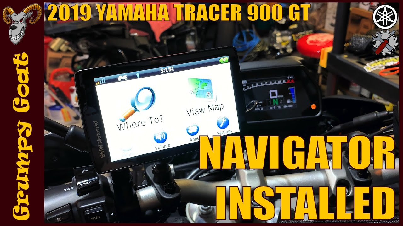 Hardwired Installation of GPS Navigator Using Switched Accessory Outlet | 2019 Yamaha Tracer 900 GT