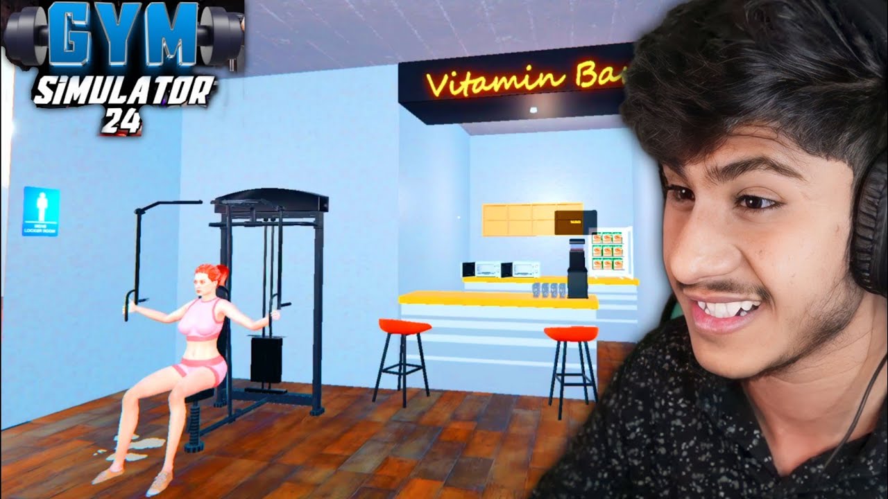 I OPENED A PROTEIN BAR IN GYM SIMULATOR 24