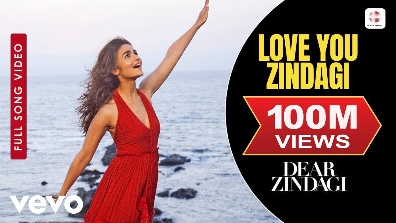 Love You Zindagi Full Video - Dear Zindagi | Alia Bhatt |Shah Rukh Khan |Jasleen Royal | Amit T