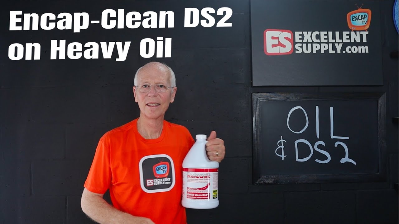 Cleaning Oil From Carpet With Encap-Clean DS2