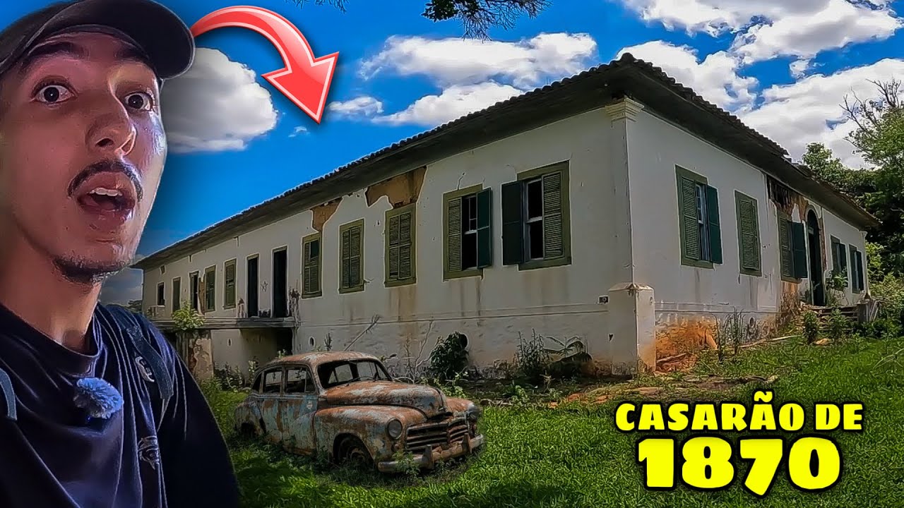 CASAR&Atilde;O DO S&Eacute;CULO XIX DEU ORIGEM A UMA CIDADE E HOJE EST&Aacute; ABANDONADO