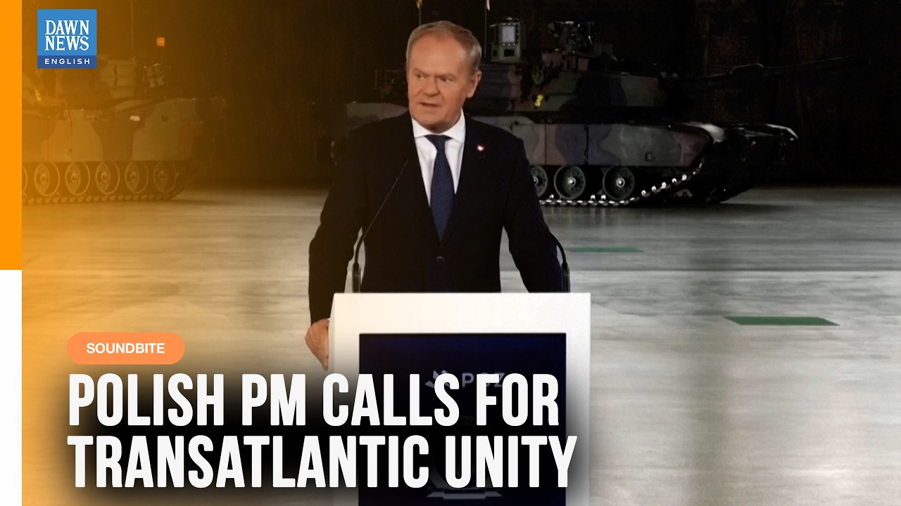 Donald Tusk says Transatlantic Unity Must Survive Difficult Times | Dawn News English