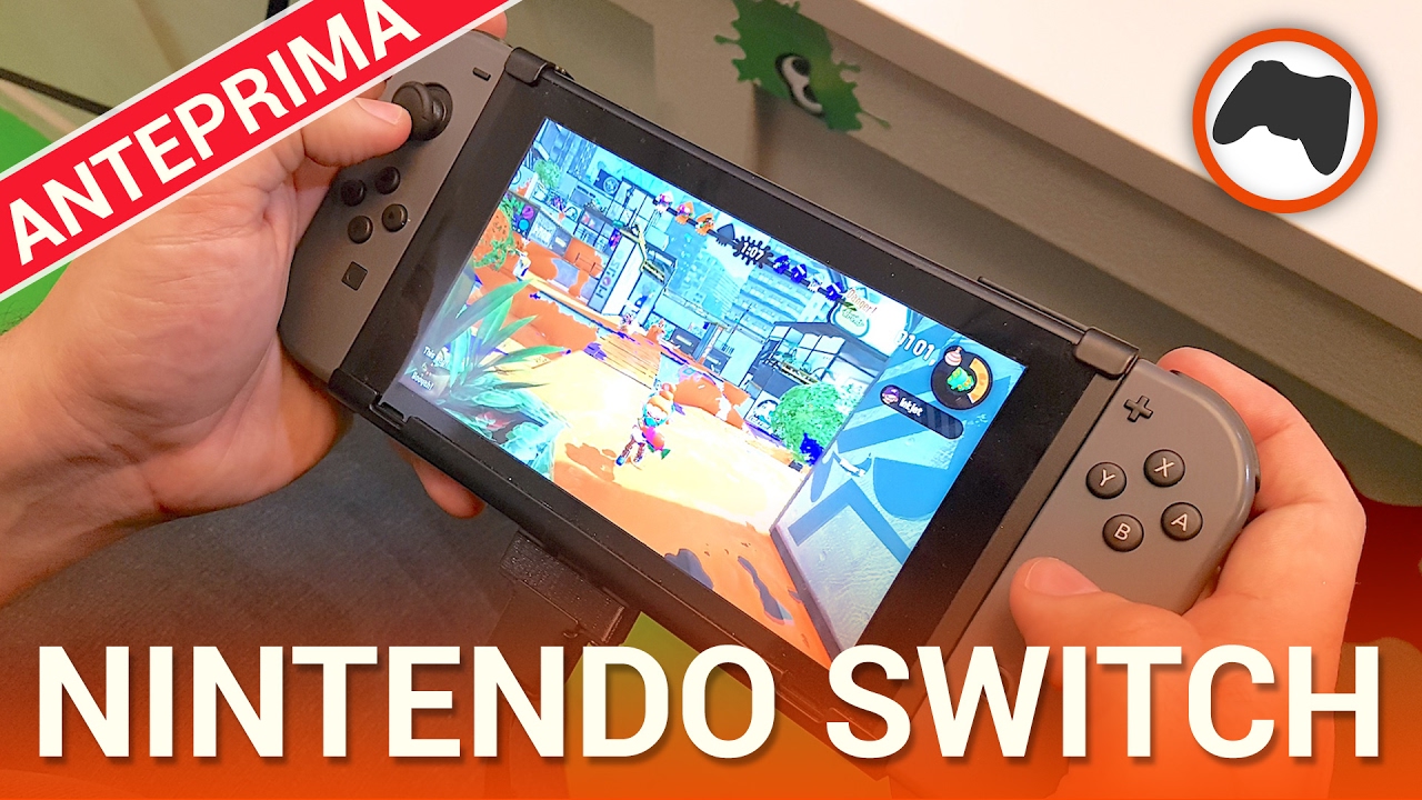 Nintendo Switch, anteprima in italiano