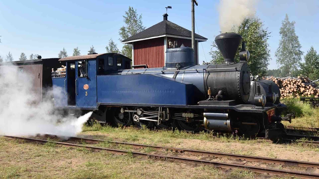 Minkiön Höyryfestivaali 2019 Jokioisten Museorautatiellä