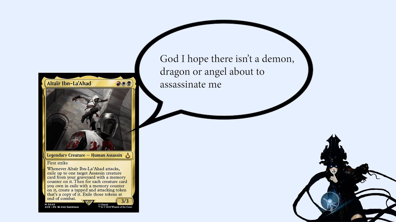 EDH, doing it stupidly and an Altair deck