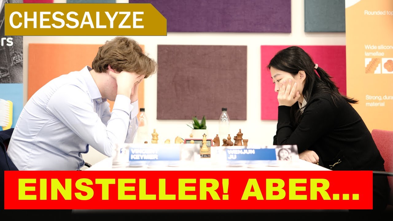 Wenn Schach körperlich weh tut | Keymer vs Wenjun Ju | Tepe Sigeman 2024 Runde 4