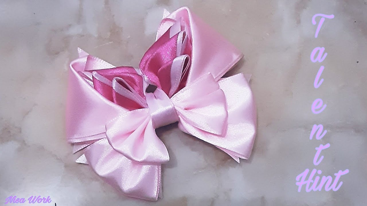 Butterfly Hair Bow 🎀 | #tutorialhairbow | how to make hair bows | #hairbows