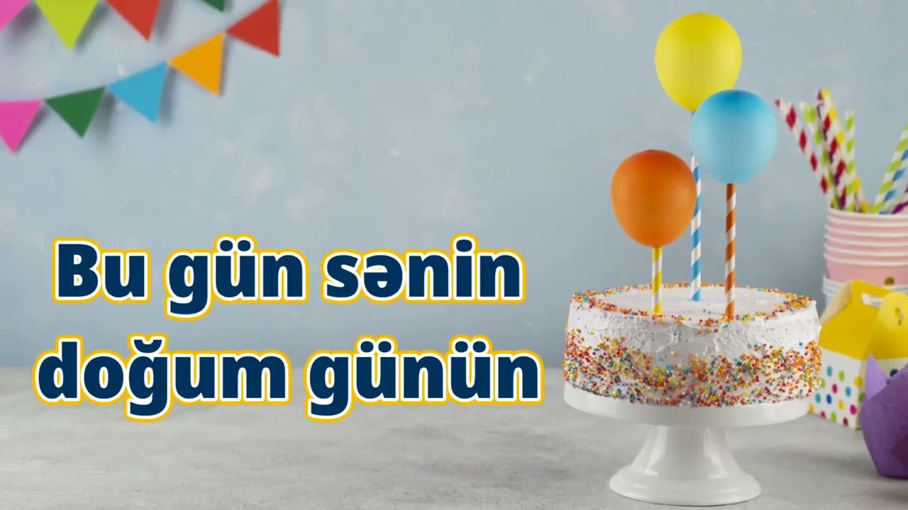 Bu gun senin dogum gunun (Status ucun) &ndash; Ad gunu mahnisi 2025