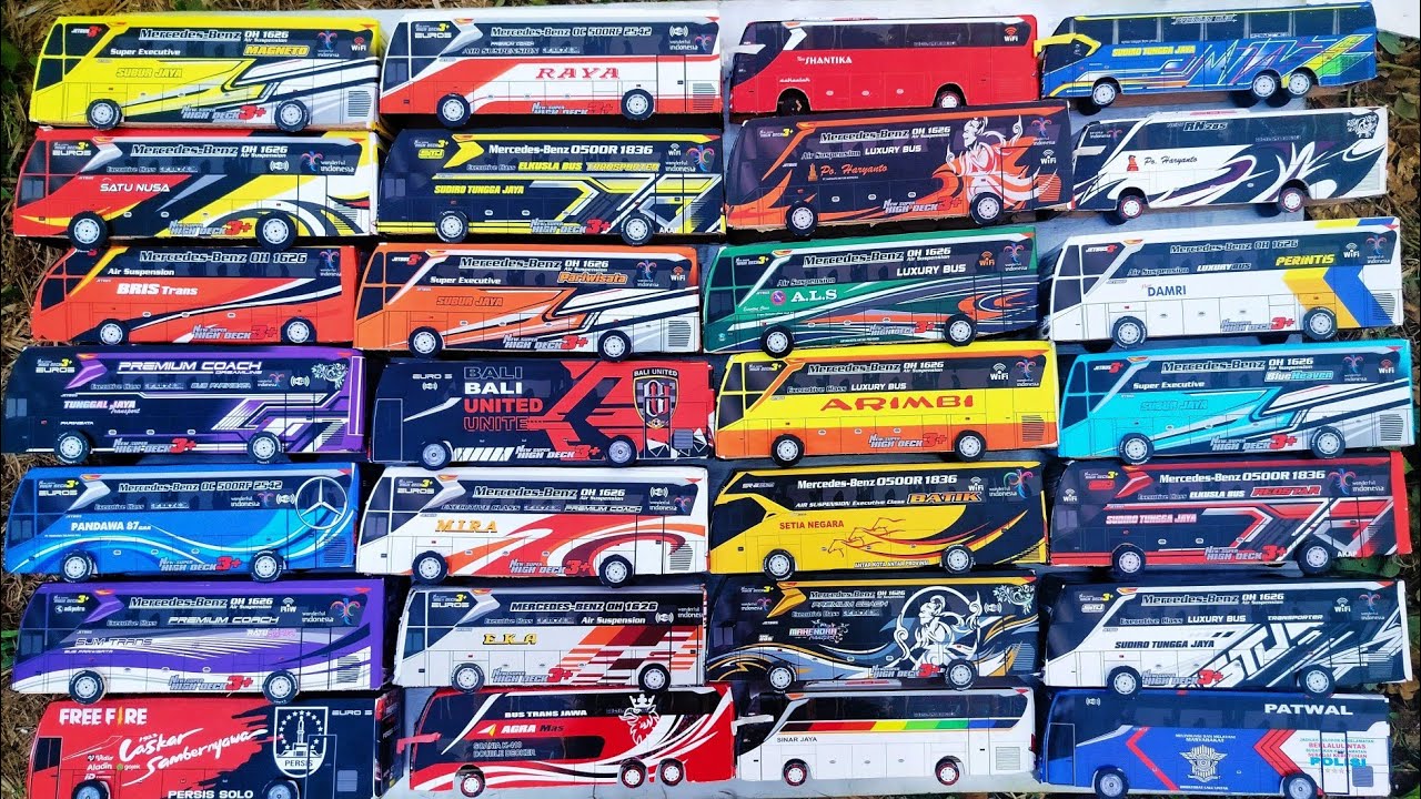 Bus Persis solo, bus Agramas, bus STJ Draka, bus Ratu Maher, bus BRIS, bus tunggal jaya, bus Arimbi