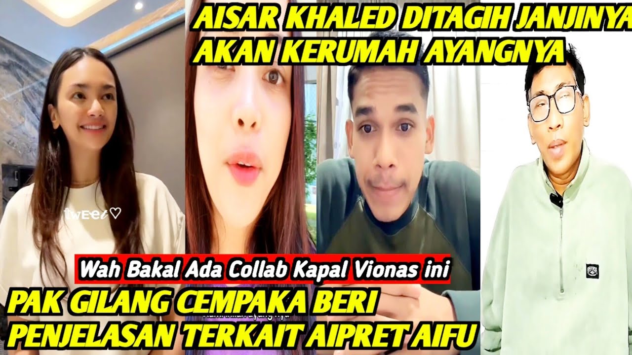 AISAR KHALED HARUS MENEPATI JANJINYA UNTUK KERUMAH SI AYANG❓AIFU DAN AIPRET PARA FANS AISAR DAN FUJI