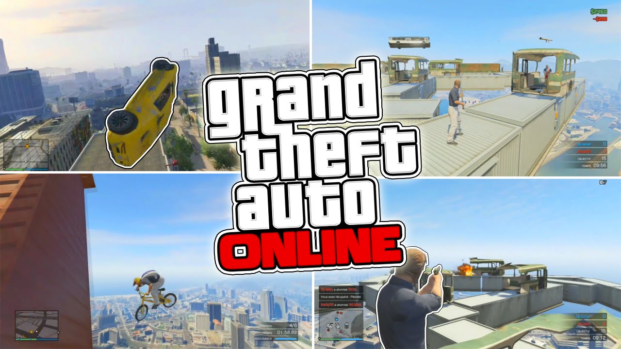 BEST OF ACTIVITES WTF 5 ! - GTA Online avec la Idol