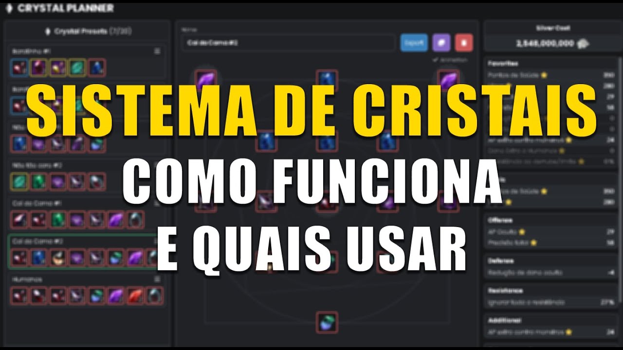 Sistema de Cristais Como Funciona e Quais Usar | Black Desert Online