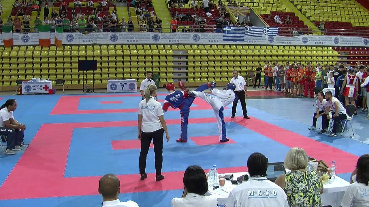 Molly Cooper v Camilla Marenghi WAKO European Championships 2017
