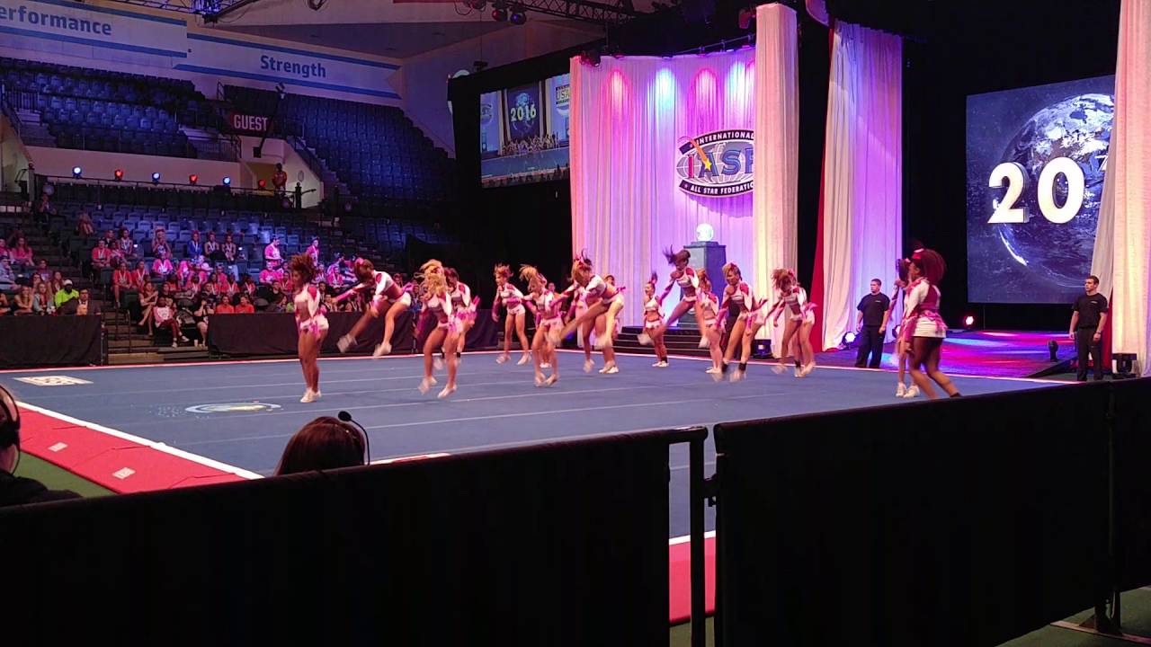 Cheer Savannah Lady Lace Sm Senior Finals Worlds 4/25/16