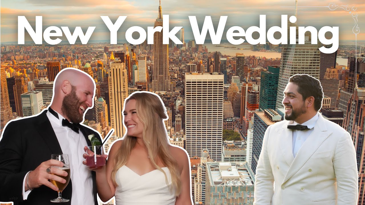EPIC NEW YORK wedding + Tuxedo pool jump Finale!