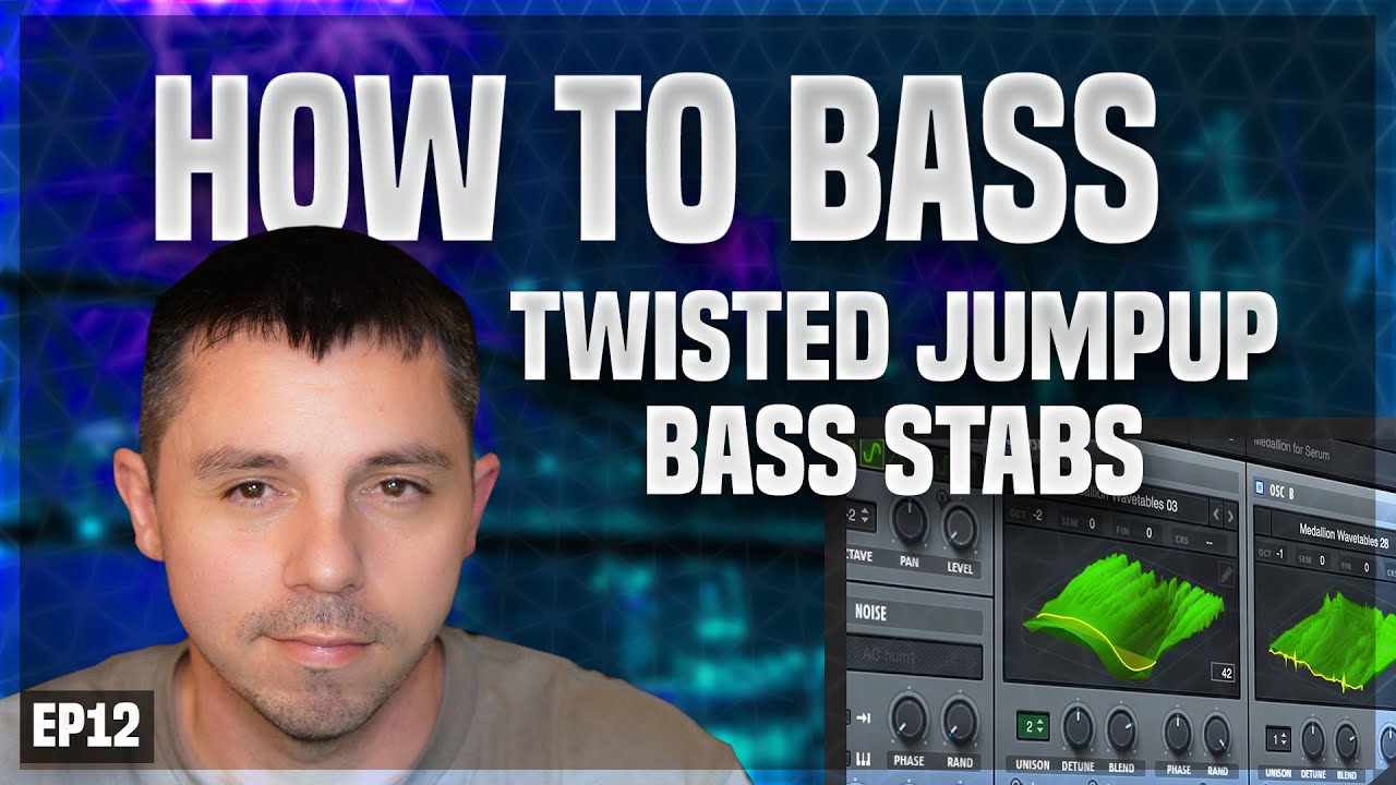 How To Make Bass - Twisted Jump Up Bass Stabs like Premium, Turno, Simula for DNB in Serum