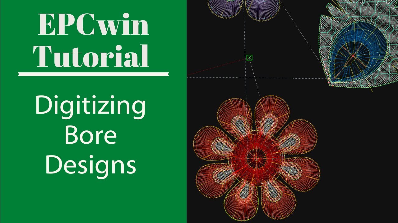 Learn How To Digitize Boring Designs | EPCwin