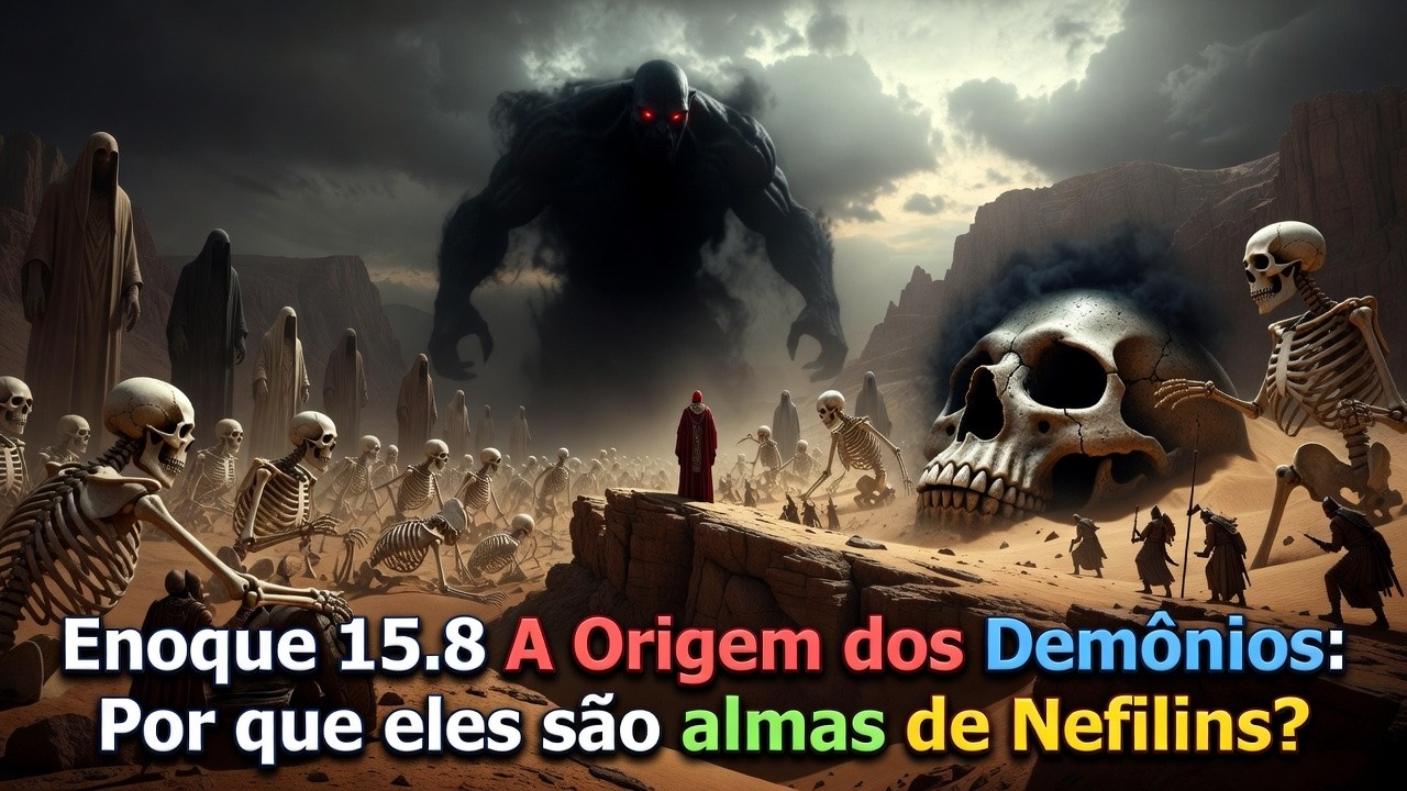 Enoque 15.8 - A herança maldita dos Nefilins: Por que eles ainda estão aqui?