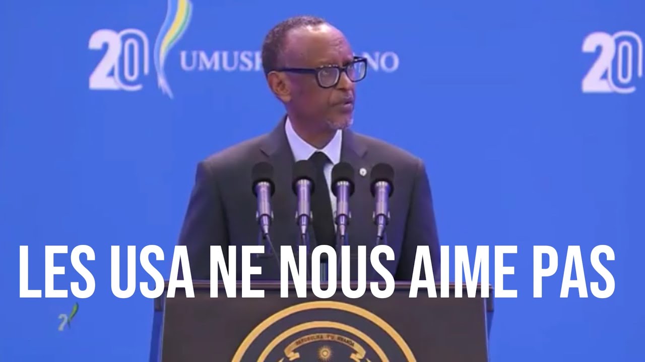 M23 ‼️ PAUL KAGAME REPROCHE LES USA 🇺🇸 DE PRENDRE LA PART DE TSHISEKEDI 