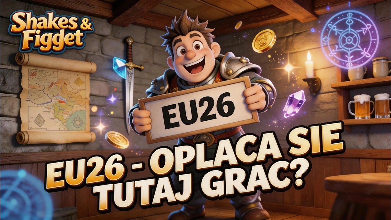 🍄 SHAKES & FIDGET🍄EU26 - OPŁACA SIĘ TUTAJ GRAĆ?!