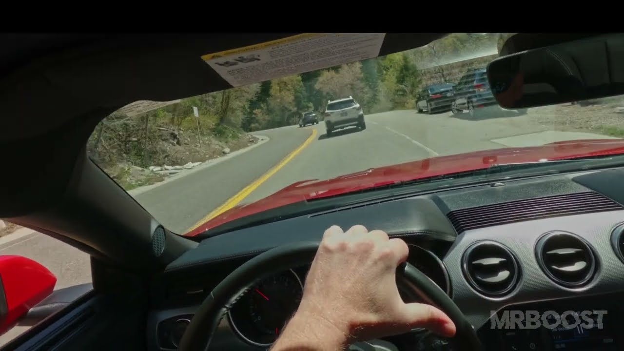 S550 MUSTANG GT POV DRIVE UP MOUNTAIN