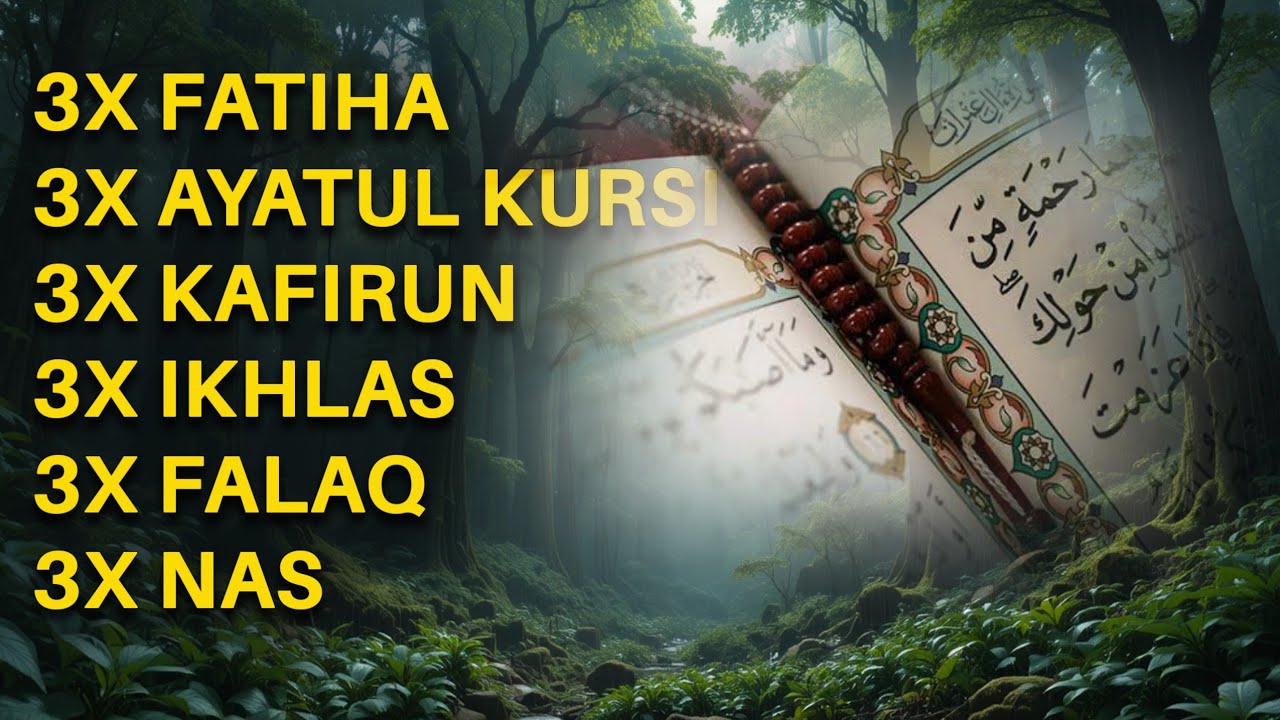 3X FATIHA 3X AYATUL KURSI 3X KAFIRUN 3X IKHLAS 3X FALAQ 3X NAS | EP 507