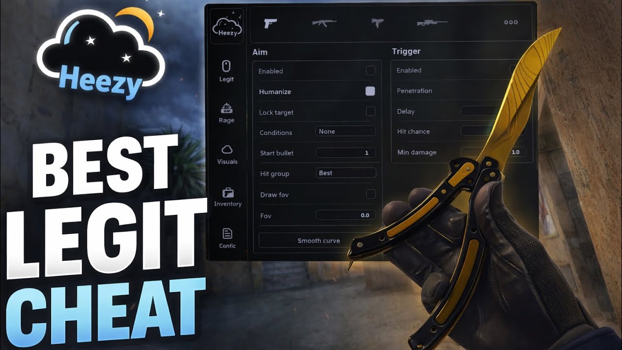 Best CS2 *Legit Cheat* of 2026 ? – Full Showcase & Gameplay ft. Heezy.cloud
