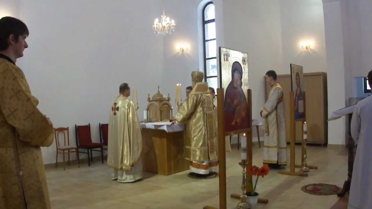 Archijerejska sv. liturgia v Lipanoch 13.1.2013